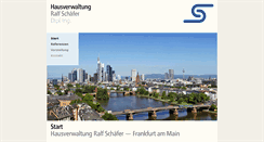 Desktop Screenshot of hvschaefer-ffm.de